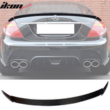 2009-2012 Mercedes CL Class W216 B Style Trunk Spoiler Carbon Fiber