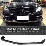 2012-2014 Benz W218 CLS63 AMG GHÂ Style Front Bumper Lip Carbon Fiber