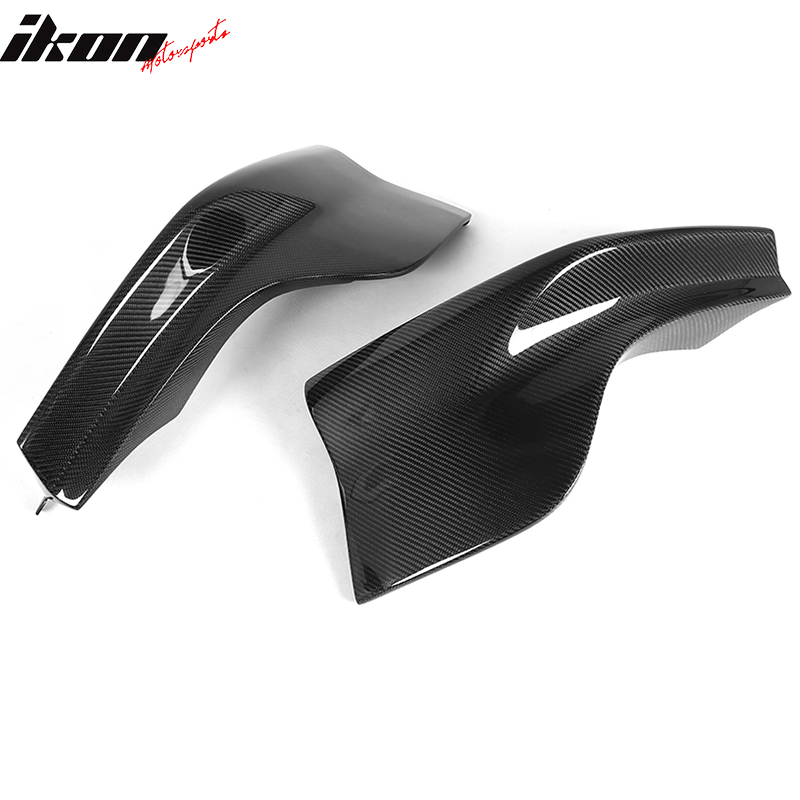 2004-2010 BMW 5 Series E60 M Sport 3D Front Bumper Lip Carbon Fiber