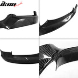 2007-2013 BMW 1 Series E82 M Sport  HT Front Bumper Lip Carbon Fiber