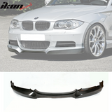 2007-2013 BMW 1 Series E82 M Sport  HT Front Bumper Lip Carbon Fiber