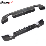 2007-2013 BMW E92 E93 3 Series MP Style Rear Lip Diffuser Carbon Fiber