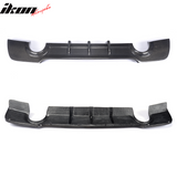 2007-2013 BMW E92 E93 3 Series MP Style Rear Lip Diffuser Carbon Fiber