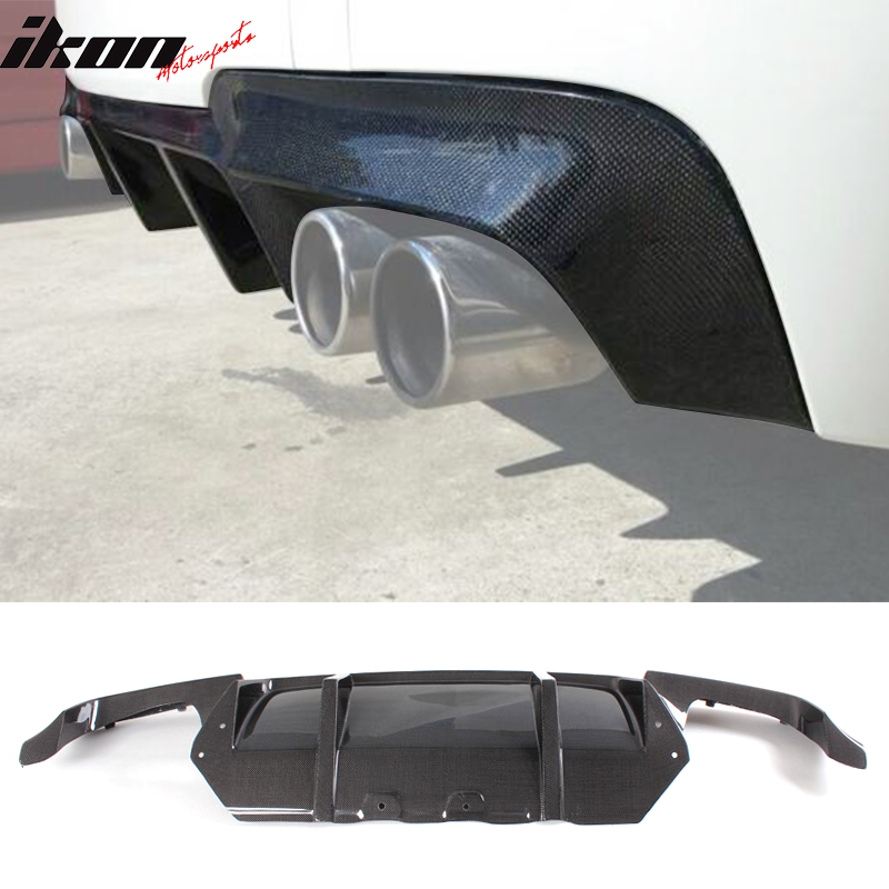 2011-2016 BMW 5 Series F10 DTM Style Rear Bumper Diffuser Carbon Fiber