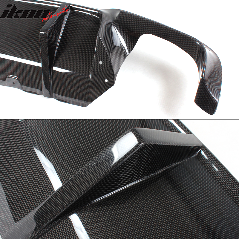 2011-2016 BMW 5 Series F10 DTM Style Rear Bumper Diffuser Carbon Fiber