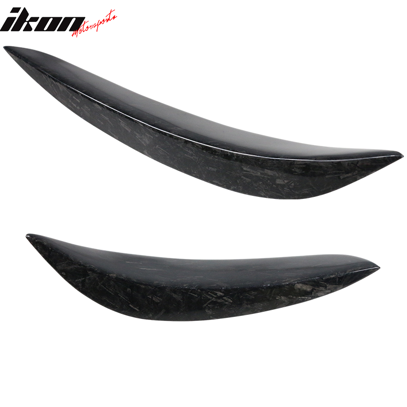 2015-2021 Benz C-Class W205 Front Bumper Splitter Forged Carbon Fiber