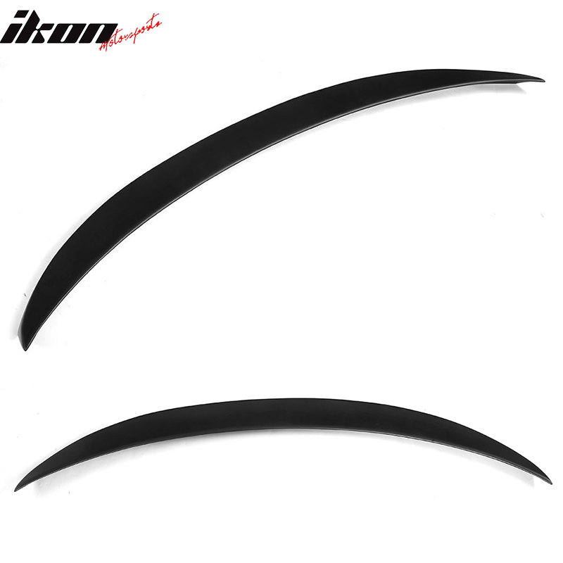 2014-2024 Infiniti Q50 V37 Sedan Black Trunk Spoiler FRP Fiber Glass