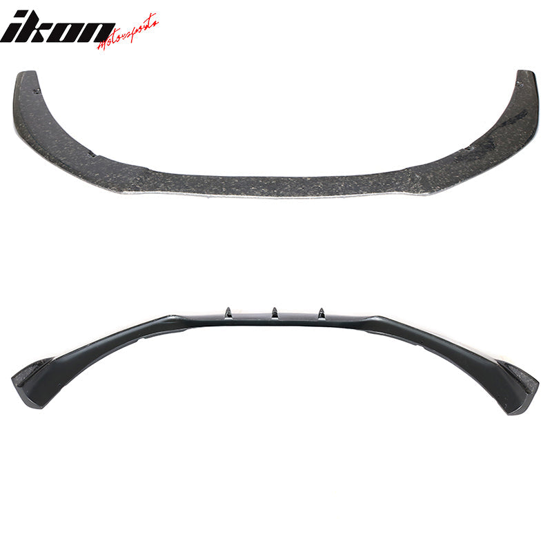 2013-2017 Audi S5 Facelift B8 JC Front Bumper Lip Forged Carbon Fiber