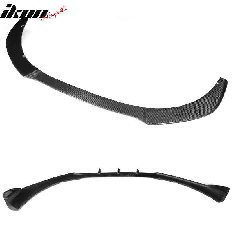 2013-2017 Audi S5 Facelift B8 JC Style Front Bumper Lip Carbon Fiber