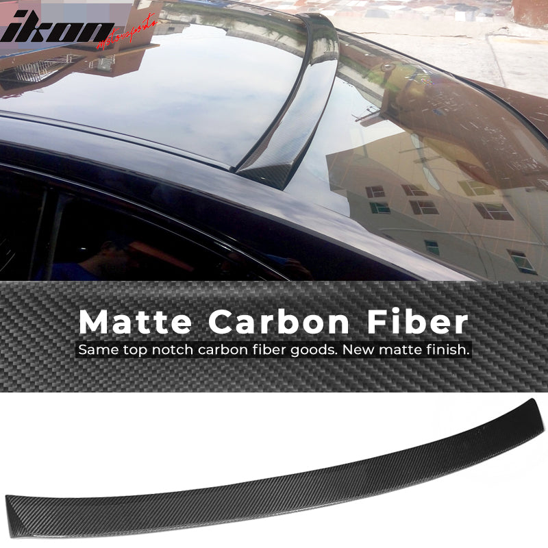 2014-2023 Infiniti Q50 V37 ST Style Rear Roof Spoiler Carbon Fiber FRP