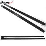 2015-2018 Benz C Class W205 AMG S Style 2PCS Side Skirts Carbon Fiber