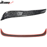 2015-2021 Benz C Class W205 OE Style Roof Spoiler Forged Carbon Fiber