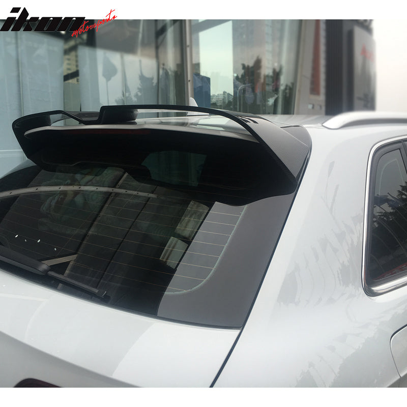 2014-2018 Audi A3 8V Hatchback JC Style Rear Roof Spoiler Carbon Fiber