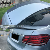 2010-2016 Benz E Class W212 Sedan RT Style Trunk Spoiler Carbon Fiber