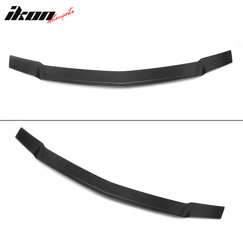 2010-2016 Benz E Class W212 Sedan RT Style Trunk Spoiler Carbon Fiber
