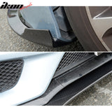 2015-2018 Benz CLS Class W218 JC Style Front Bumper Lip Carbon Fiber