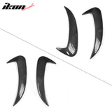 2015-2018 Benz C Class W205 JC Rear Bumper Vents Spoiler Carbon Fiber