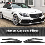 Fender Scoop Vents for Benz W205 C Class 2015-2018 JC Style Forged Carbon Fiber