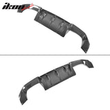 2016-2019 BMW F87 M2 MP Style Rear Bumper Lip Diffuser Carbon Fiber