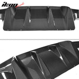 2016-2019 BMW F87 M2 AP Style Rear Bumper Lip Diffuser Carbon Fiber