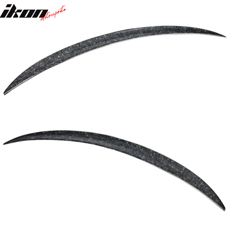 2014-2021 BMW F87 M2 F22 V Style Trunk Spoiler Lip Forged Carbon Fiber