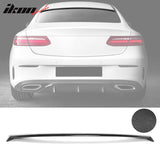 2017-2018 Mercedes Benz C238 E Class Coupe JC Style Roof Spoiler Carbo