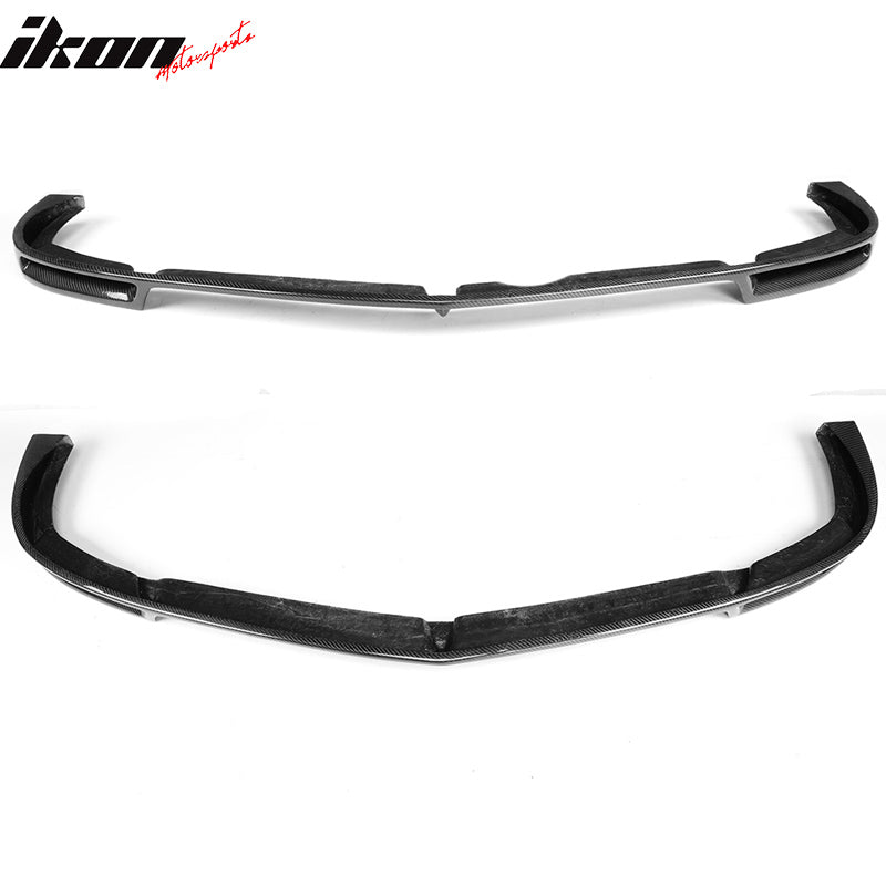 2012-2014 Mercedes Benz C Class W204 AMG V Style Front Bumper Lip Carb