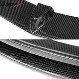 2012-2014 Mercedes Benz C Class W204 AMG V Style Front Bumper Lip Carb