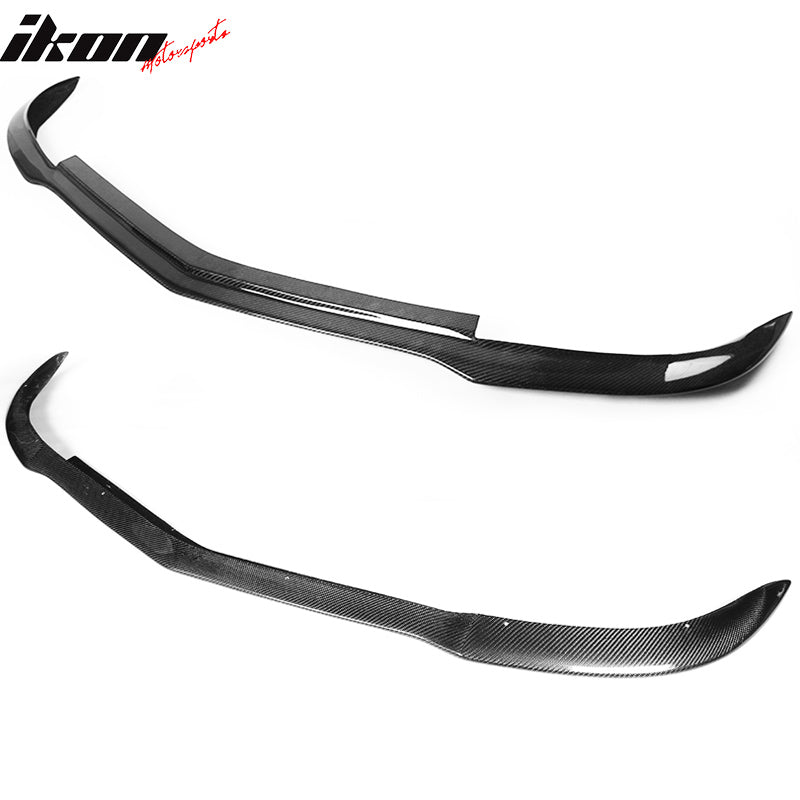 2012-2014 Benz W204 C63 AMG MC Style Front Lip Matte Carbon Fiber