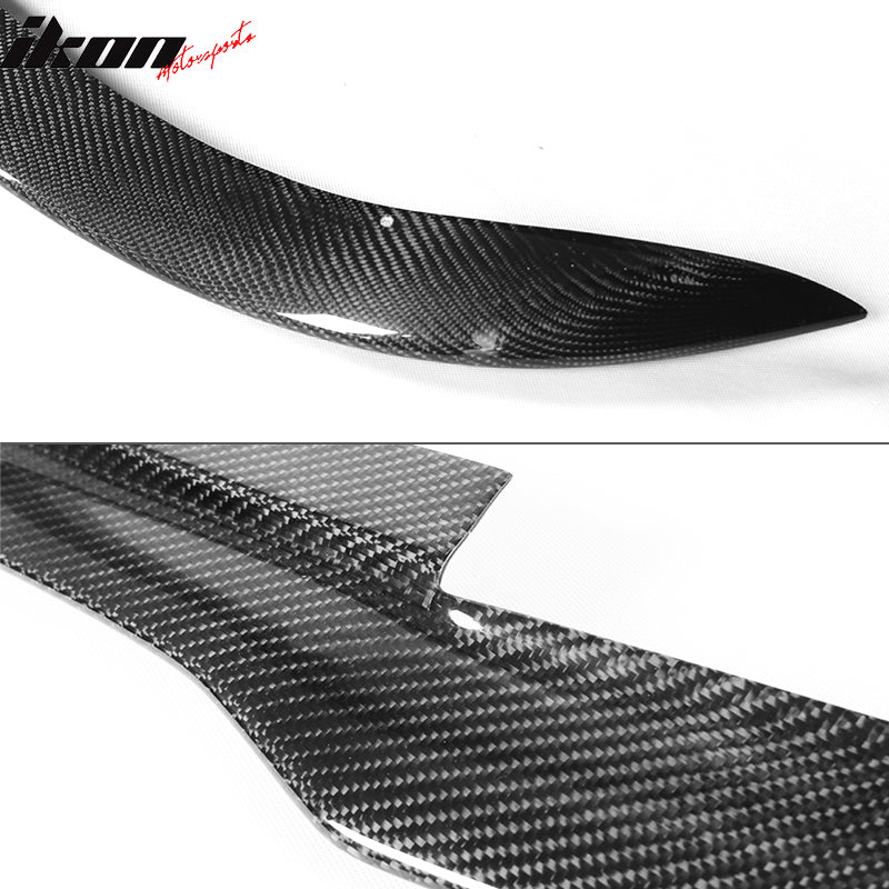 2012-2014 Benz W204 C63 AMG MC Style Front Lip Matte Carbon Fiber