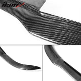 2012-2014 Benz C Class W204 MC Style Front Bumper Lip Carbon Fiber