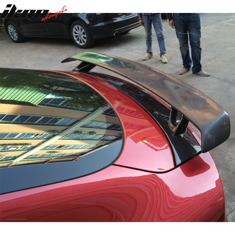 2012-2018 Audi A7 4G8 TTS Style Trunk Spoiler Wing Matte Carbon Fiber