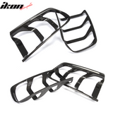 2015-2017 Ford Mustang Coupe 2PCS Tail Lights Lamp Cover Carbon Fiber
