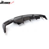 2013-2016 Audi A4 B9 Sedan R Style Rear Bumper Diffuser Carbon Fiber