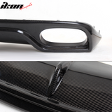 2013-2016 Audi A4 B9 Sedan R Style Rear Bumper Diffuser Carbon Fiber
