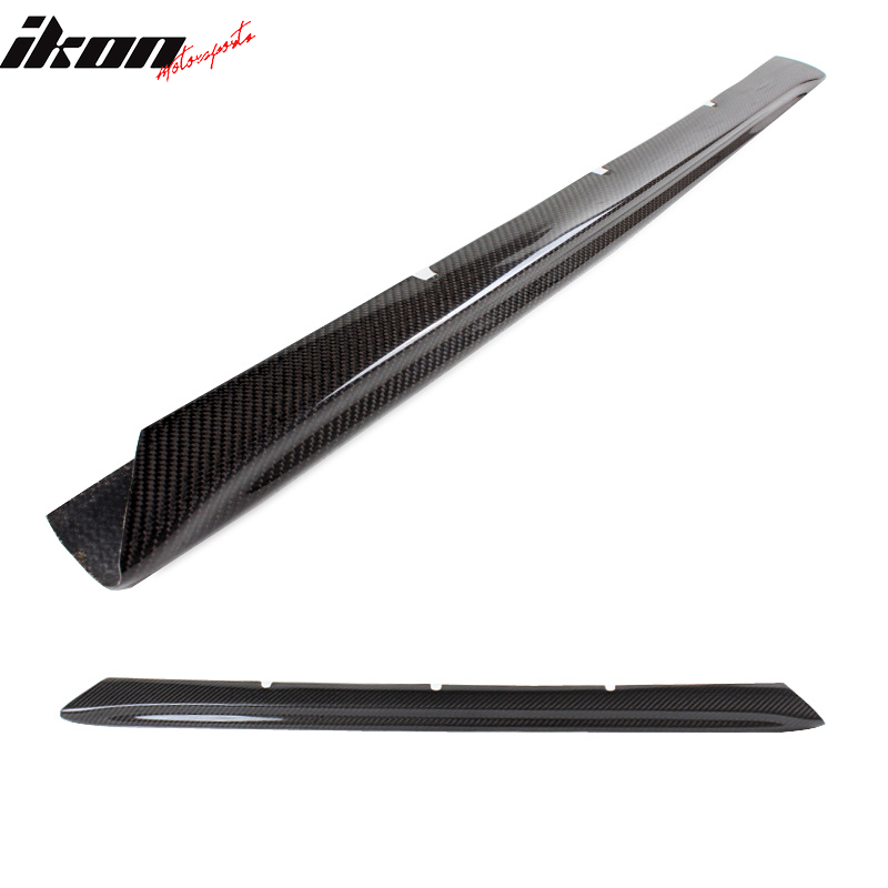 2013-2016 Audi A4 B8 Sedan OE Style Front Bumper Lip Carbon Fiber FRP