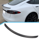 2012-2025 Tesla Model S OE Style Rear Trunk Spoiler Wing Carbon Fiber
