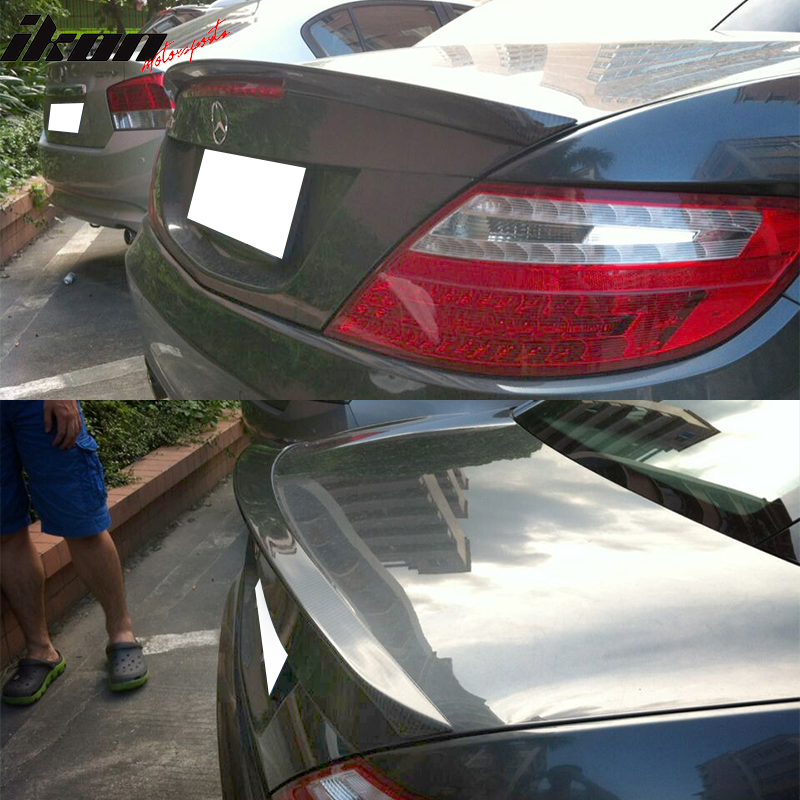 2011-2013 Benz SLK Class R172 AMG Style Trunk Spoiler Carbon Fiber FRP