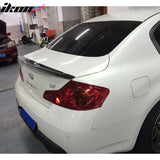 2007-2015 Infiniti G35 G25 G37 Q40 JDM Rear Trunk Spoiler Carbon Fiber