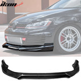 2014-2018 Volkswagen GTI MK7 RG Style Front Bumper Lip Carbon Fiber