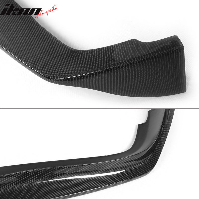 2008-2014 Infiniti G37 Coupe JC Style Front Bumper Lip Carbon Fiber