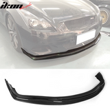 2008-2014 Infiniti G37 Coupe JC Style Front Bumper Lip Carbon Fiber