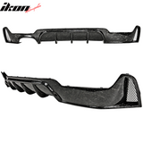 2014-2020 BMW 4 Series 428i P Rear Bumper Diffuser Forged Carbon Fiber