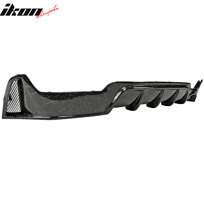 2014-2020 BMW 4 Series 428i P Rear Bumper Diffuser Forged Carbon Fiber