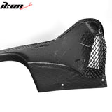 2014-2020 BMW 4 Series P Style Rear Bumper Lip Diffuser Carbon Fiber