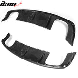 2013-2016 Audi S3 8V Sedan OE Style Rear Bumper Diffuser Carbon Fiber