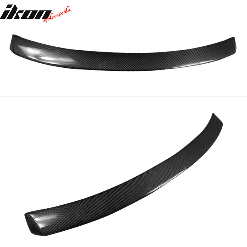 2008-2014 Benz C-Class W204 OE Style Roof Spoiler Wing Carbon Fiber