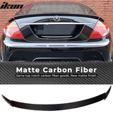 2009-2012 Mercedes CL Class W216 B Style Trunk Spoiler Carbon Fiber