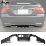 2008-2013 BMW E92 E93 M3 HM Style Rear Bumper Diffuser Carbon Fiber