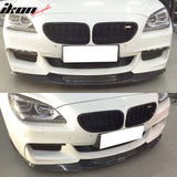 2012-2017 BMW F06 F12 6 Series VO Style Front Bumper Lip Carbon Fiber